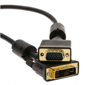CABO CONVERSOR DVI MACHO PARA VGA MACHO 1.50MT GVBRASIL CBC.005