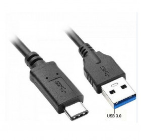 CABO USB 3.0 AM PARA TIPO-C 1.0MT GVBRASIL PRETO CBU.992