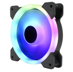 COOLER PARA GABINETE 120MM EVUS LED RGB DUPLO F12S-ARGB