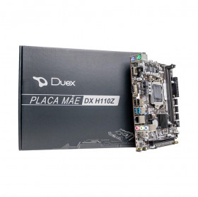 PLACA MAE DUEX DX H110Z 6º/7º GER.LGA1151 INTEL I3/I5/I7 DDR4 2666/2133 VGA/HDMI