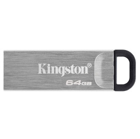 PEN DRIVE 64GB KINGSTON KYSON USB 3.2 PRATA DTKN/64GB