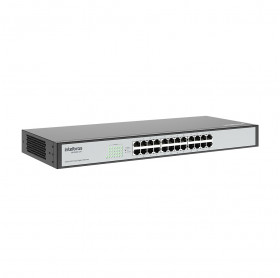 SWITCH 24 PORTAS INTELBRAS SG 2400 QR+ 4760022 GIGABIT 10/100/1000 (HUB)