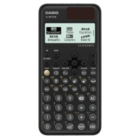 CALCULADORA CIENTIFICA CASIO FX-991LACW 550 FUNÇÕES PRETA 