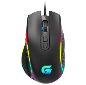 MOUSE USB GAMER CRUISER NEW EDITION RGB FORTREK 12.000 DPI PRETO