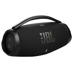 CAIXA DE SOM PORTATIL JBL BOOMBOX 3 WIFI BLUETOOTH 200W RMS IP67 PRETA