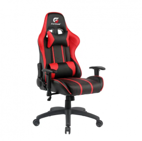 CADEIRA GAMER FORTREK BLACK HAWK PRETA/VERMELHA 140 KG