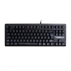 TECLADO GAMDIAS MECANICO HERMES E2 ABNT2 SWITCH BROWN LED WHITE