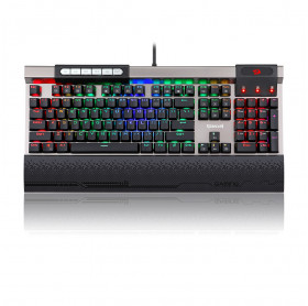 TECLADO USB GAMER REDRAGON SURYA MECANICO K563 RGB PRETO