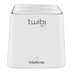 ROTEADOR INTELBRAS TWIBI FAST WI-FI MESH AC1200 1 UNID BRANCO 4750070