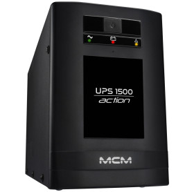 NOBREAK 1500VA UPS MCM ACTION FIT 3.1 TRIVOLT/115V - S/BAT. EXTERNA