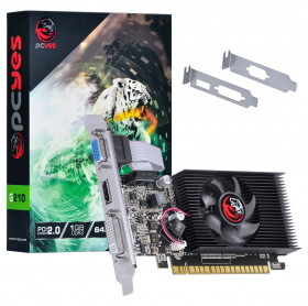 PLACA DE VIDEO 1GB DDR3 64 BIT GEFORCE G210 PCYES PCI-E 2.0 VGA/HDMI/DVI