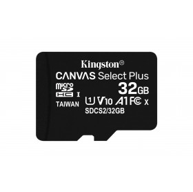 CARTÃO DE MEMORIA 32GB MICRO SD KINGSTON CANVAS C/ ADAPTADOR CLASSE 10 - 100MB/S