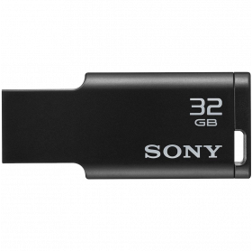 PEN DRIVE 32GB SONY MICROVAULT PRETO MINI USM32M2/B 