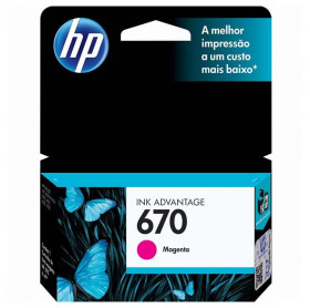 CARTUCHO HP 670 4ML CZ115AB MAGENTA 3525/4615/4625/5525 