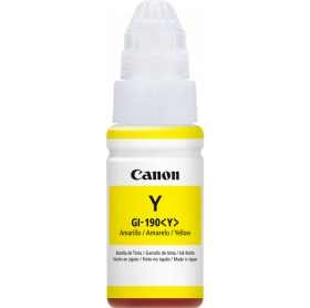 REFIL DE TINTA CANON GI-190Y AMARELO 70ML PIXMA G1100 G2100 G3100 G4100