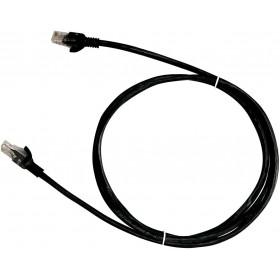 CABO DE REDE PATCH CORD CAT.6 10.0MT PRETO PLUSCABLE PC-ETH6U100BK