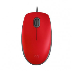 MOUSE USB M110 SILENT LOGITECH VERMELHO 910-005492