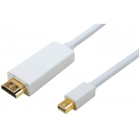 CABO MINI DISPLAYPORT MACHO PARA HDMI MACHO GEONAV 1.8MT MC-06W