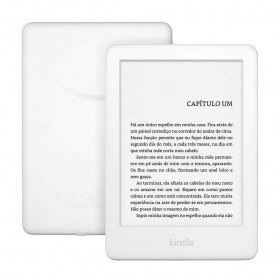 E-READER KINDLE 10ª GERAÇÃO BRANCO 4GB WI-FI TELA 6