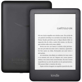 E-READER KINDLE 10ª GERAÇÃO PRETO 8GB WI-FI TELA 6