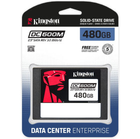 HD SSD 480GB SERVIDOR ENTERPRISE 2.5 SATA III KINGSTON DC600M SEDC600M/480G