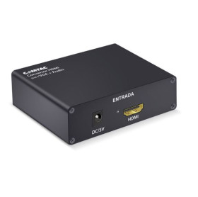 CONVERSOR HDMI PARA VGA + AUDIO COMTAC 9219