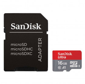 CARTÃO DE MEMORIA 16GB SANDISK ULTRA MICRO SDHC UHS-I 98MB/S SDSQUAR-016G-GN6MA