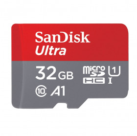 CARTÃO DE MEMORIA 32GB SANDISK ULTRA MICRO SDHC UHS-I 98MB/S SDSQUAR-032G-GN6MA