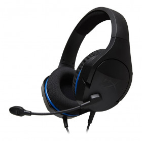 FONE DE OUVIDO COM MICROFONE GAMER HYPERX CLOUD STINGER CORE PRETO/AZUL PS4/PS5