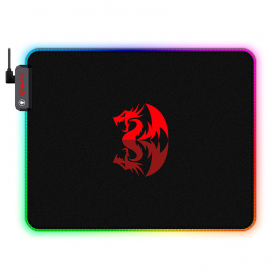 MOUSE PAD GAMER REDRAGON PLUTO RGB P026 330X260X3MM PEQUENO 