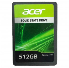 HD SSD 512GB 2.5 SATA III ACER 3D NAND SPEEDY A100 