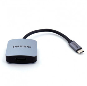 Cabo Adaptador USB-C Para HDMI Fêmea Philips SWV6001G