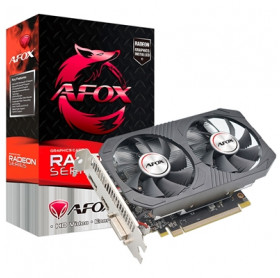 Placa de Vídeo 4GB GDDR5 128 Bits Radeon RX550 Afox PCI-E 3.0 DVI/HDMI/DP