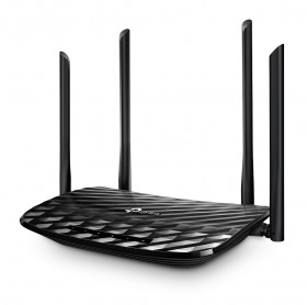 ROTEADOR TP-LINK ARCHER C6 AC1200 WIFI GIGABIT MU-MIMO DUAL BAND 867MBPS+300MBPS