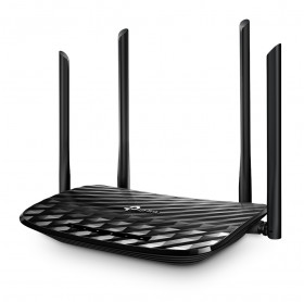 ROTEADOR TP-LINK ARCHER C6 AC1200 WI-FI GIGABIT MU-MIMO DUAL BAND 867MB+300MB