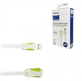 CABO EXTENSOR USB 3.0 PHILIPS SWV5321 C/2 METROS 