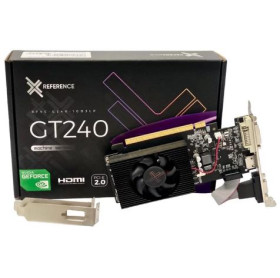 PLACA DE VIDEO 1GB DDR3 128 BIT REFERENCE GEFORCE GT240 PCI-E 2.0 HDMI VGA DVI 