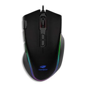 MOUSE USB C3 TECH MG-520BK GAMER FURY 7000 DPI PRETO