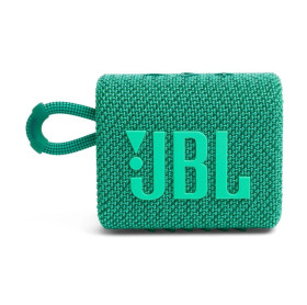 CAIXA DE SOM PORTATIL JBL GO 3 ECO VERDE IP67 BLUETOOTH 4.2W RMS JBLGO3ECOGRN