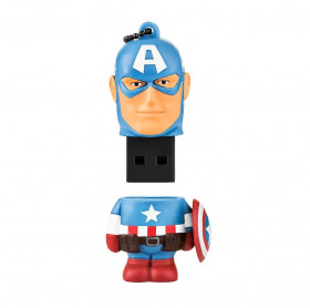 PEN DRIVE 8GB AVENGERS MARVEL VINGADORES - CAPITAO AMERICA PD080