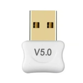 ADAPTADOR USB BLUETOOTH VS5.0 DONGLE BRANCO AD0574W