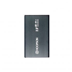 GAVETA EXTERNA HOOPSON CHD-001 HDD/SSD 2.5 USB 2.0 PRETA 