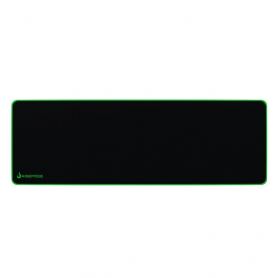 Mouse Pad Gamer Risemode Zero Estendido Costurado Verde e Preto RG-MP-06-ZG