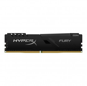 MEMORIA 16GB DDR4 KINGSTON HYPERX FURY 2666MHZ PRETA HX426C16FB4/16