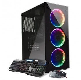 COMPUTADOR FLYPC GAMER AMD RYZEN 5 3600/8GB/SSD240/GTX1650-4GB/R600W/LINUX