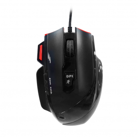 MOUSE USB GAMER HOOPSON GEMINI GX-350+ RGB 3200DPI PRETO 