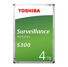 HD 4TB SATA III TOSHIBA S300 SURVEILLANCE 5400RPM 128MB - VIGILANCIA-DVR