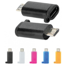 ADAPTADOR USB-C FEMEA PARA MICRO USB (V8) MACHO GVBRASIL ADT.8701