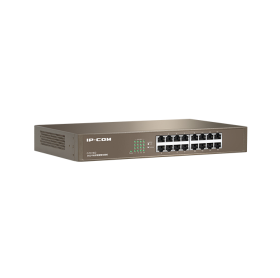 SWITCH 16 PORTAS IP-COM G1016D GIGABIT 10/100/1000 RACK/MESA (HUB)