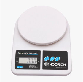 BALANCA DIGITAL PARA COZINHA HOOPSON 10KG BDH-002 - NÃO TEM PILHAS